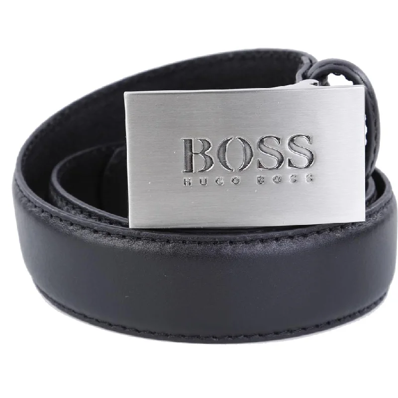 Hugo Boss Boys Classic Leather Belt