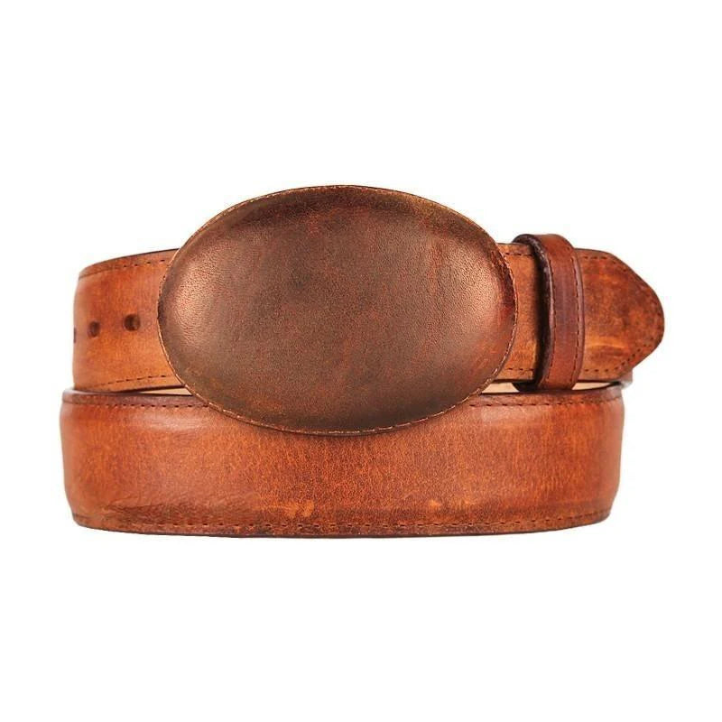 Los Altos C11U9951 Honey Genuine Leather Cowboy Belt