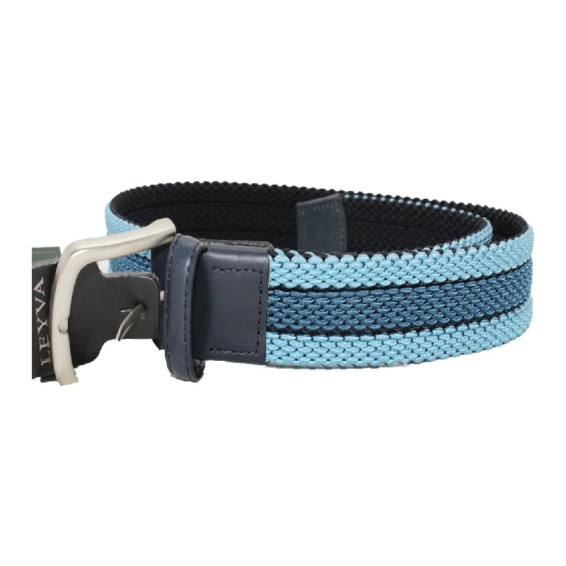 HENRY SARTORIAL X LEYVA Elastic Belt BLUE/NAVY