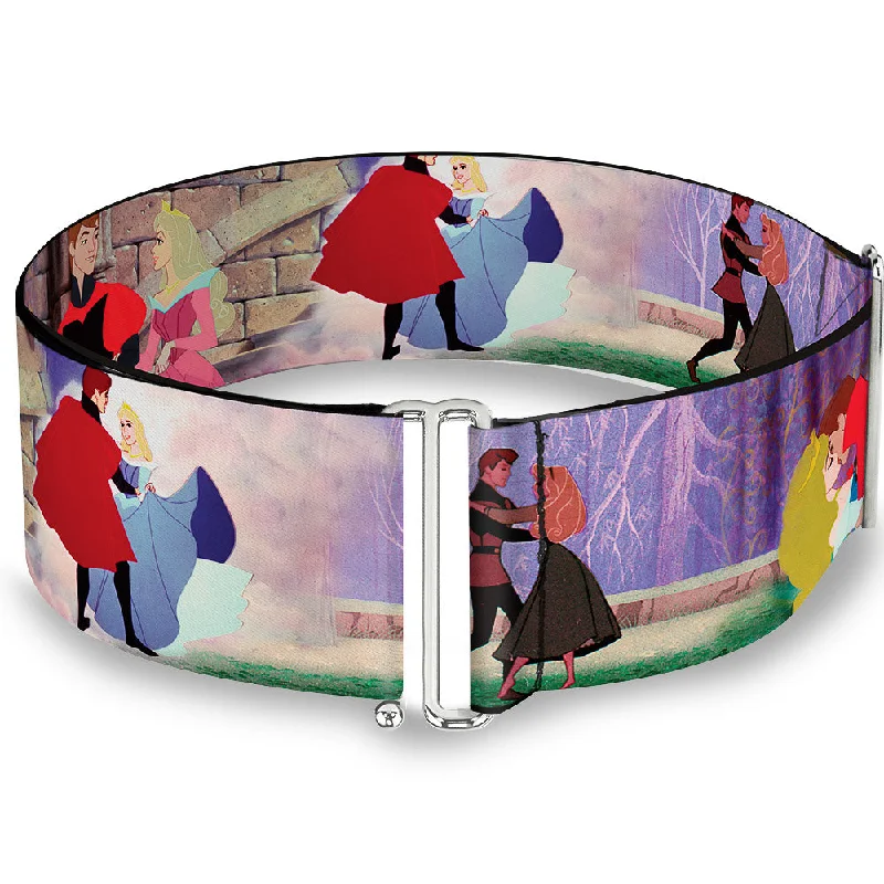 Womens Belts pulse layer-Cinch Waist Belt - Sleeping Beauty & Prince Scenes