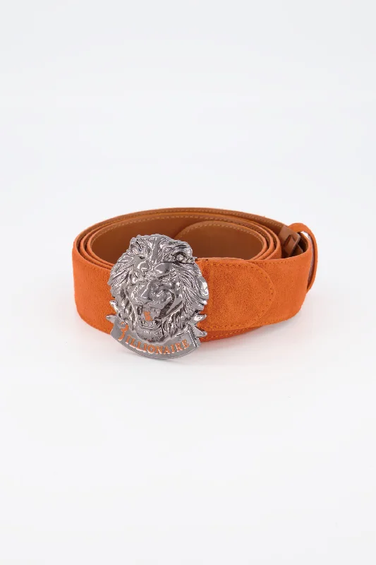 Billionaire Orange Lion Belt