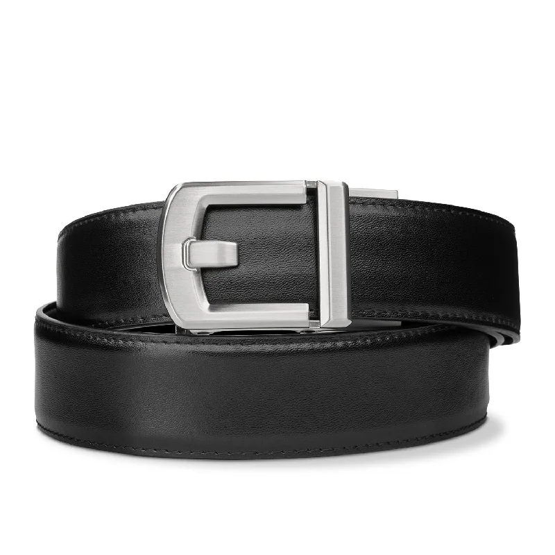 X8 NICKEL BUCKLE | LEATHER GUN BELT 1.5"