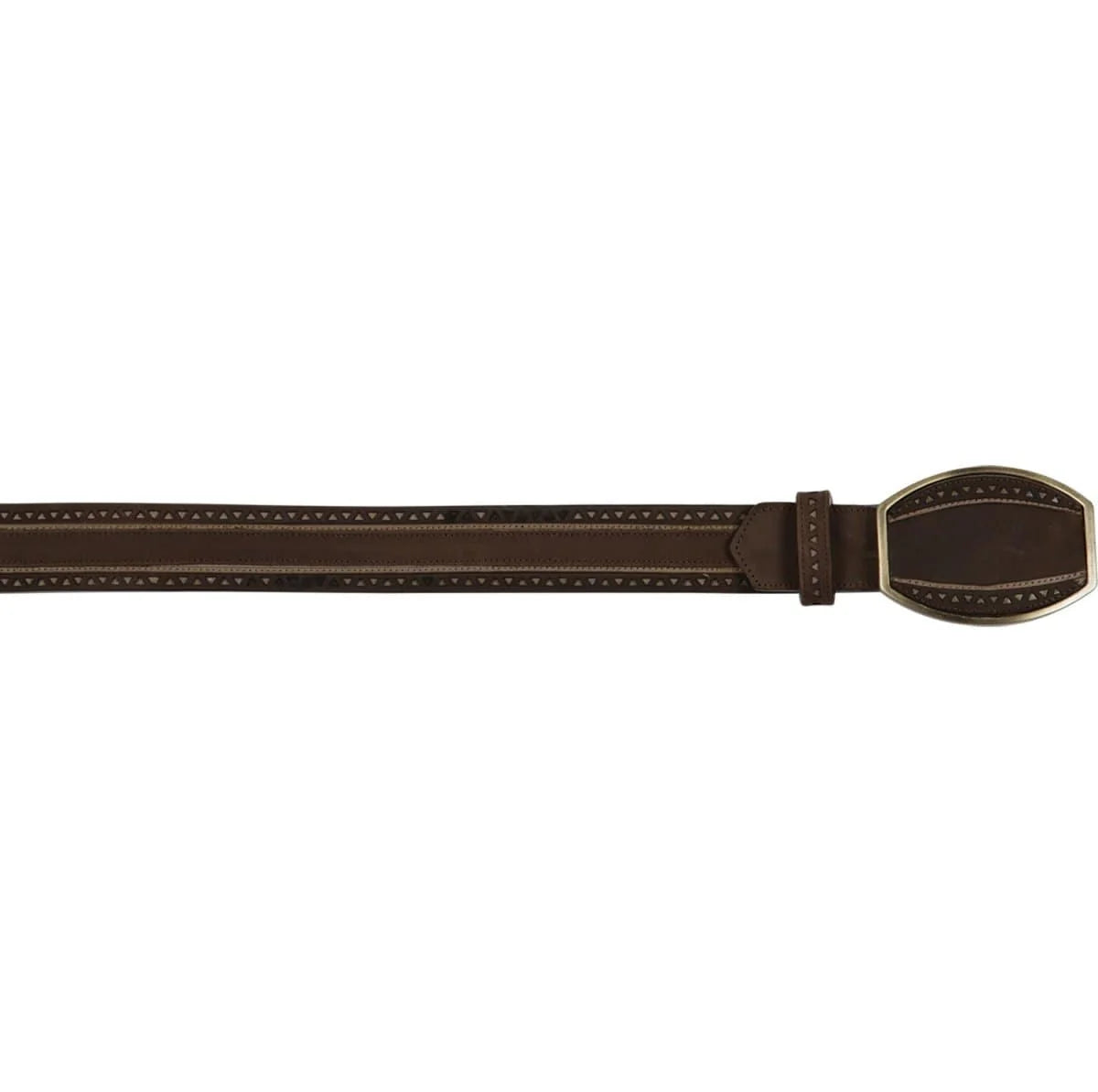 Los Altos C24U6207 Brown Genuine Leather Belt