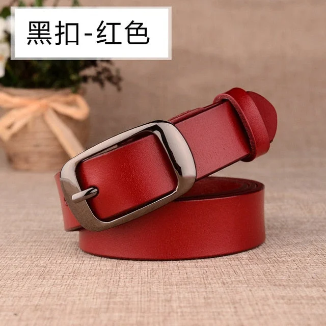 Black buckle red