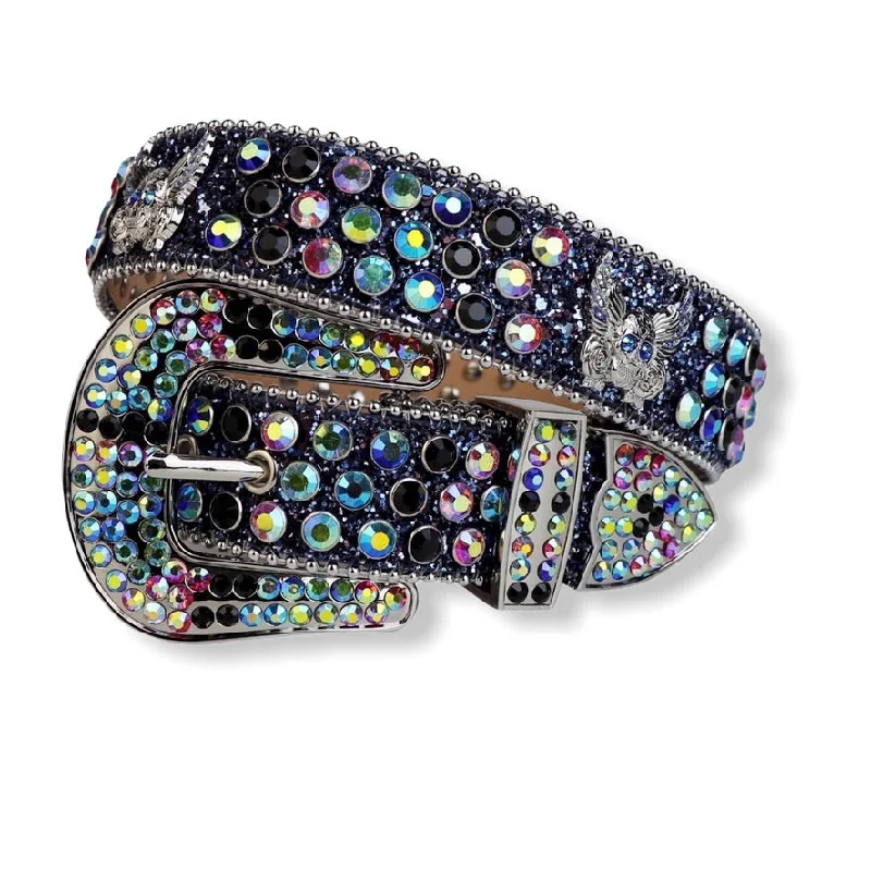 LUXE: Skull Multi Crystal Belt #10