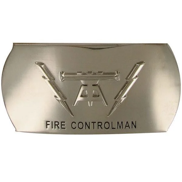 Black Leather Belt for nurse-Navy Enlisted Specialty Belt Buckle: Fire Controlman: FC