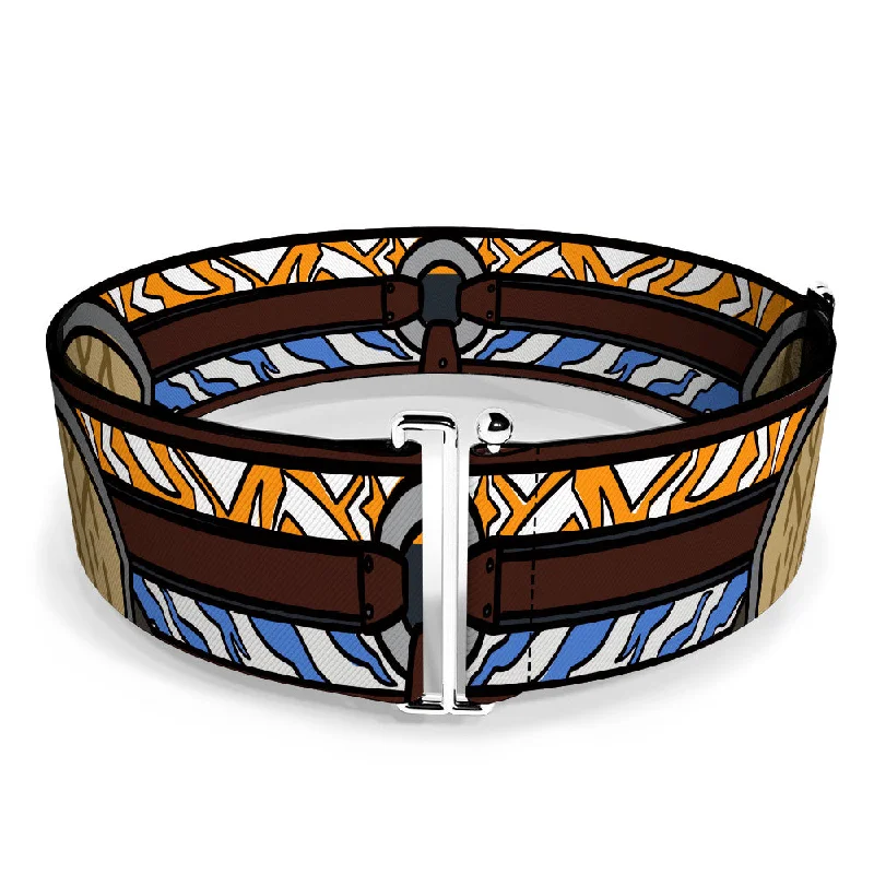 Womens Belts crop flair-Cinch Waist Belt - Star Wars Clone Wars Ahsoka Tano Bounding Elements1