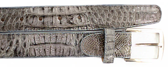 Belvedere Genuine Caiman Crocodile Belt