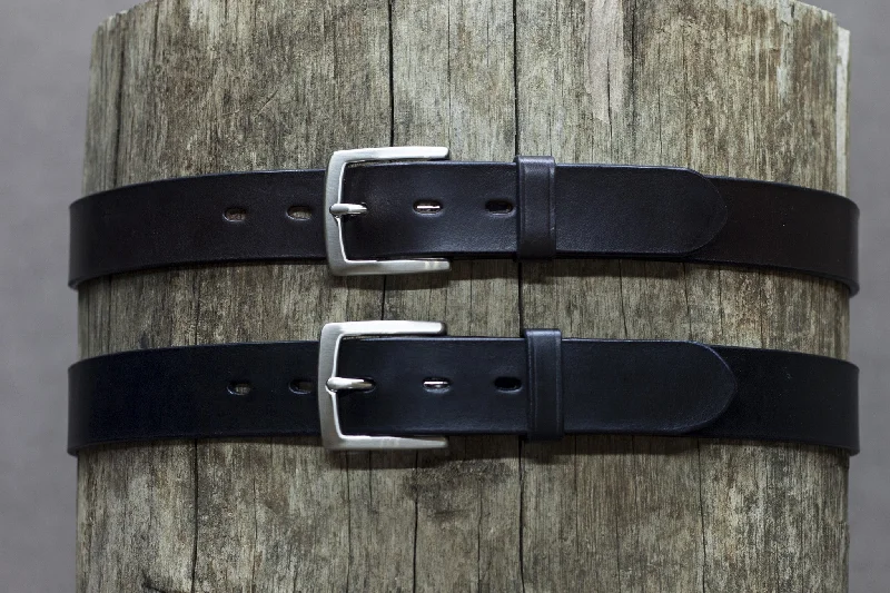 Leather Ridge Belt 35mm