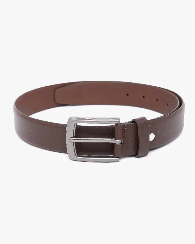 Men Geniune Leather Brown Belts