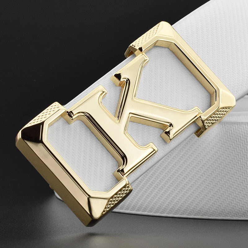 Fashion belt with wave pattern-Luxury Vintage Fashion Designer Brand Belts