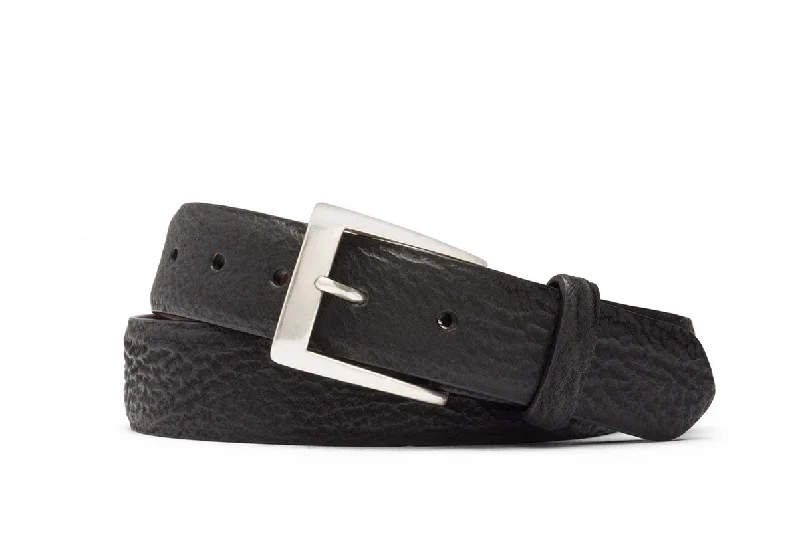 Shark Belt with Brushed Nickel Buckle