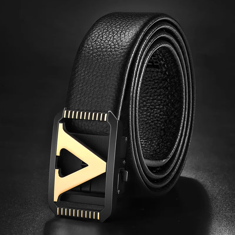 Black Golden buckle