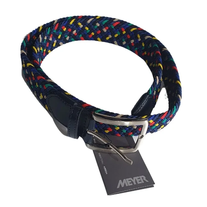 MULTICOLOUR BRAIDED SUPER STRETCH BELT