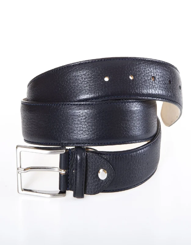 HENRY SARTORIAL Belt MIDNIGHT BLUE