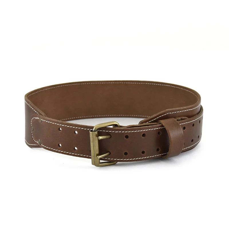 Wide Belt Extravagant-98439-3 Inch Wide - Extra Long - Tapered Leather Work Belt | Style n Craft