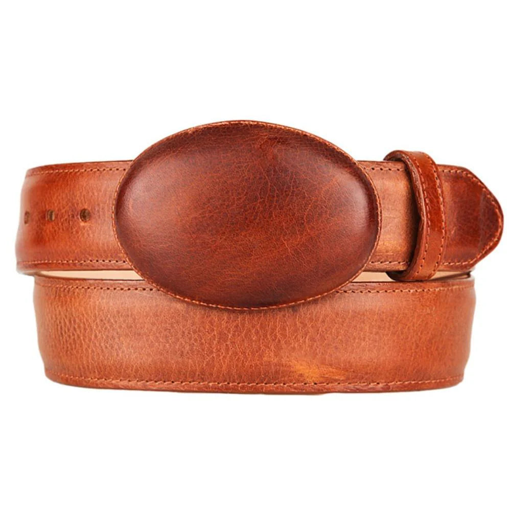 Los Altos C11U2751 Honey Genuine Leather Cowboy Belt