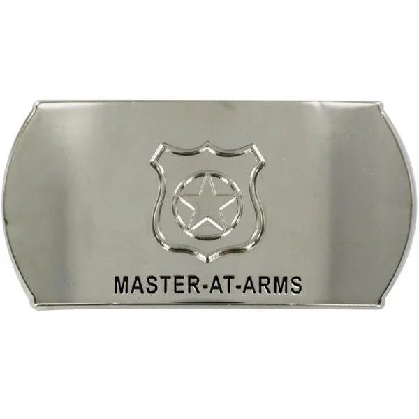 Black Leather Belt for developer-Navy Enlisted Specialty Belt Buckle: Master-At-Arms: MA