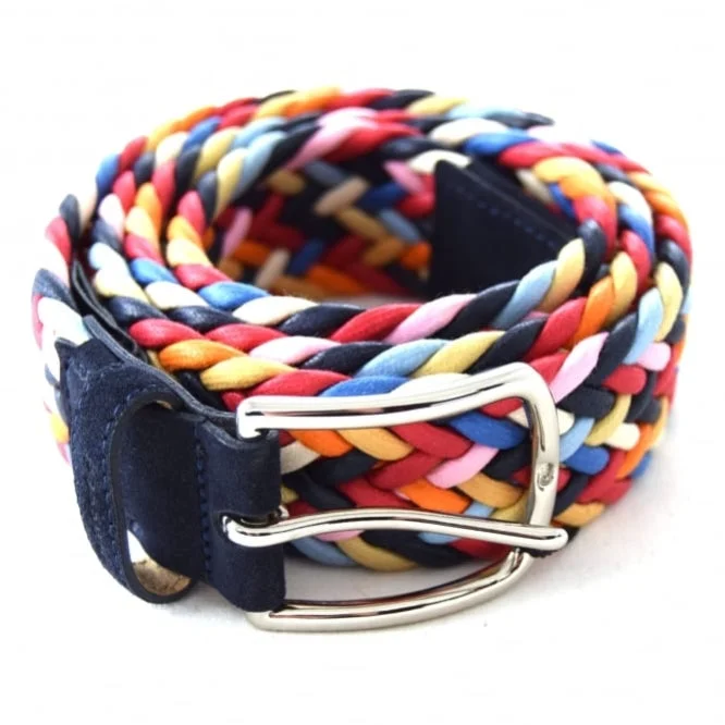 MARINO MULTICOLOURED WOVEN BELT