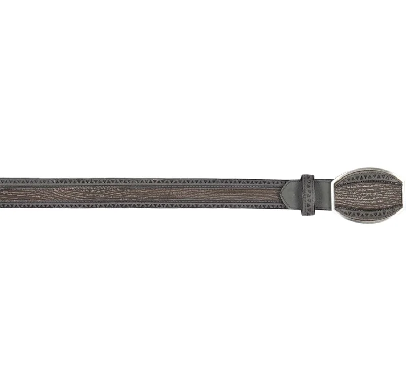 Los Altos C24U0938 Faded Gray Genuine Shark Belt